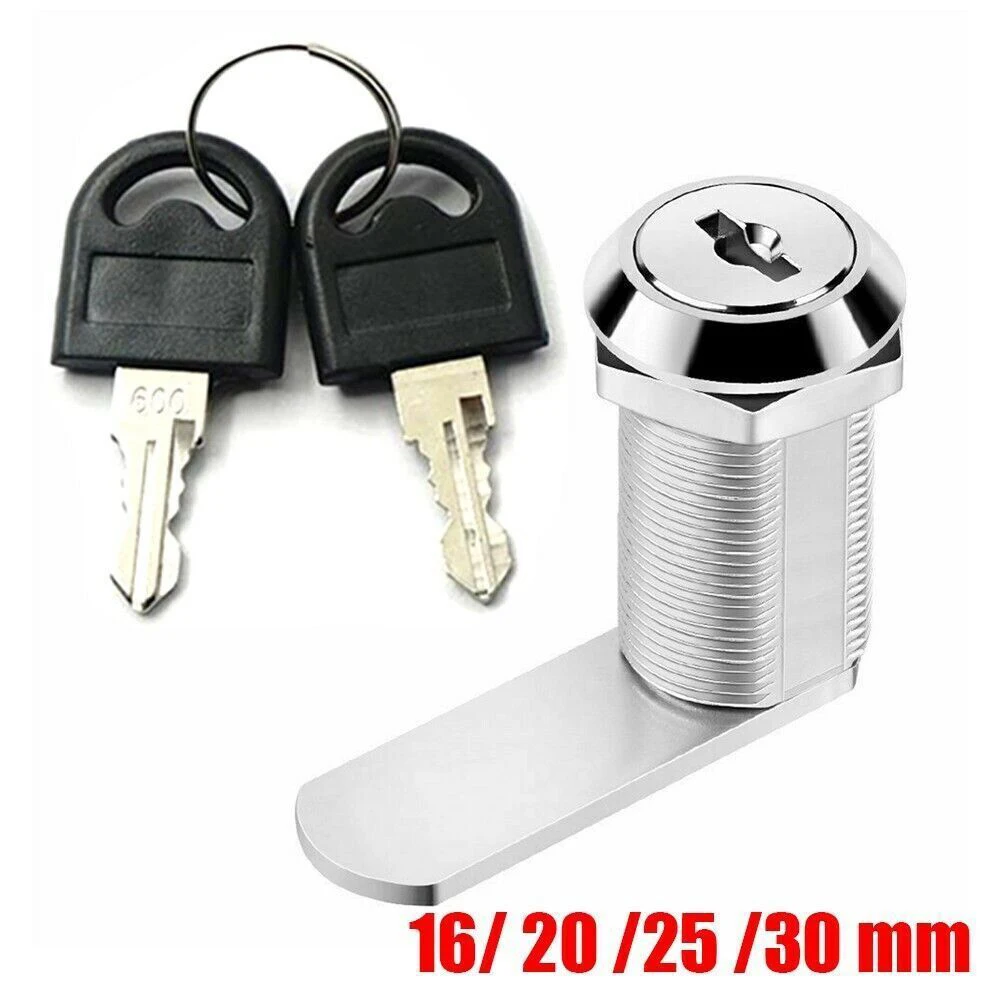 16/20/25/30mm Cam Lock Security Locks Mailbox Storage Cabinet Locker Lock Different Keys Drawer Office Desk Locks With 2 Keys
16/20/25/30mm Cam Lock Security Locks Mailbox Storage Cabinet Locker Lock Different Keys Drawer Office Desk Locks With 2 Keys