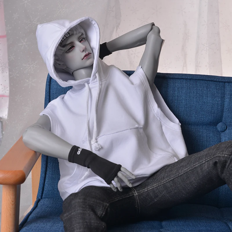 BJD doll clothes Sleeveless hoodie sweater Loose casual sweater for 1/3 1/4 1/6 ID75 Strong Uncle bjd doll hoodie
BJD doll clothes Sleeveless hoodie sweater Loose casual sweater for 1/3 1/4 1/6 ID75 Strong Uncle bjd doll hoodie