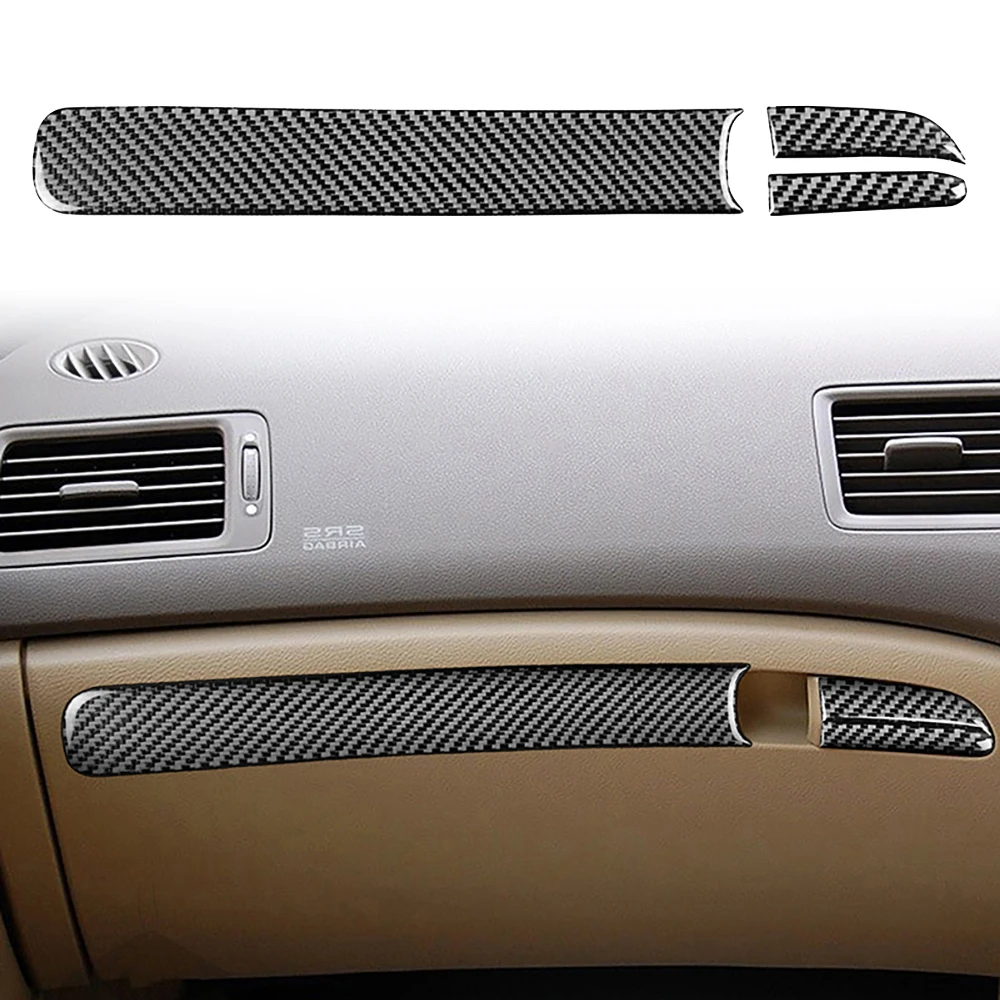 

Натуральное углеродное волокно для Civic 8 поколения 2006-2011, автомобильный копилот, коробка для хранения, декоративная панель, наклейки, аксесс...