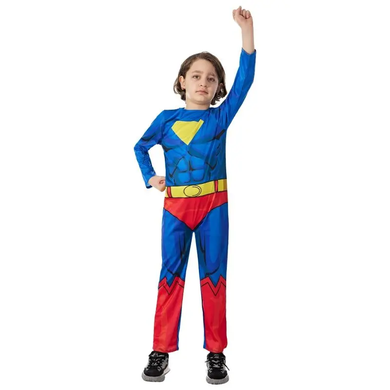 Новинка 2022 детский дешевый комбинезон супергероя костюм на Хэллоуин Детский