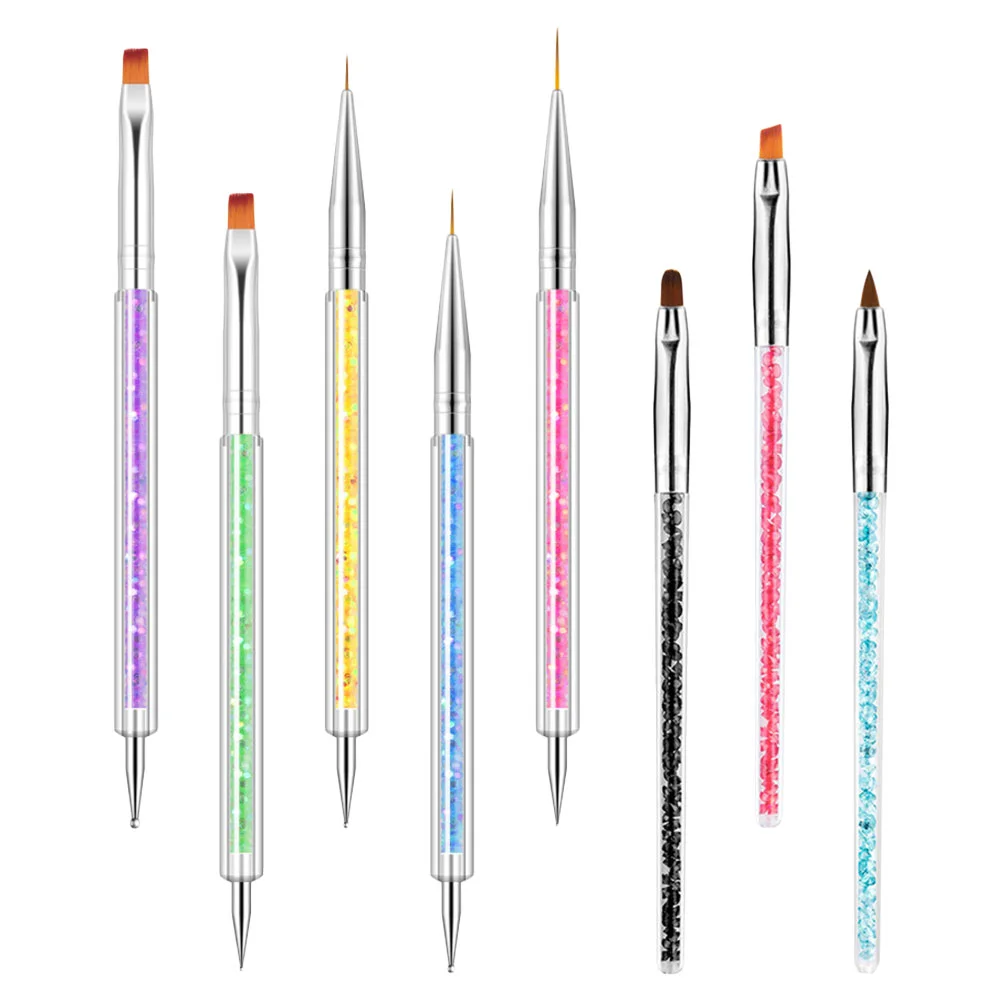 1 Set of Professional Nail Pens Household Nail Brushes Wear-resistant Nail Tools Nail Accessory
1 Set of Professional Nail Pens Household Nail Brushes Wear-resistant Nail Tools Nail Accessory