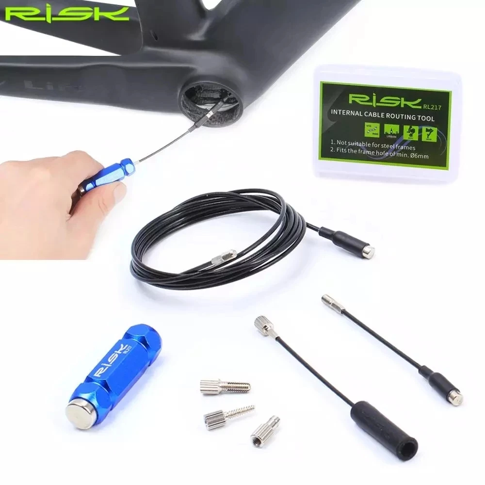 MTB/Road Bike Internal Cable Routing Professional Bike Tool For Bicycle Frame Shift Hydraulic Wire Shifter Inner Cable Install
MTB/Road Bike Internal Cable Routing Professional Bike Tool For Bicycle Frame Shift Hydraulic Wire Shifter Inner Cable Install