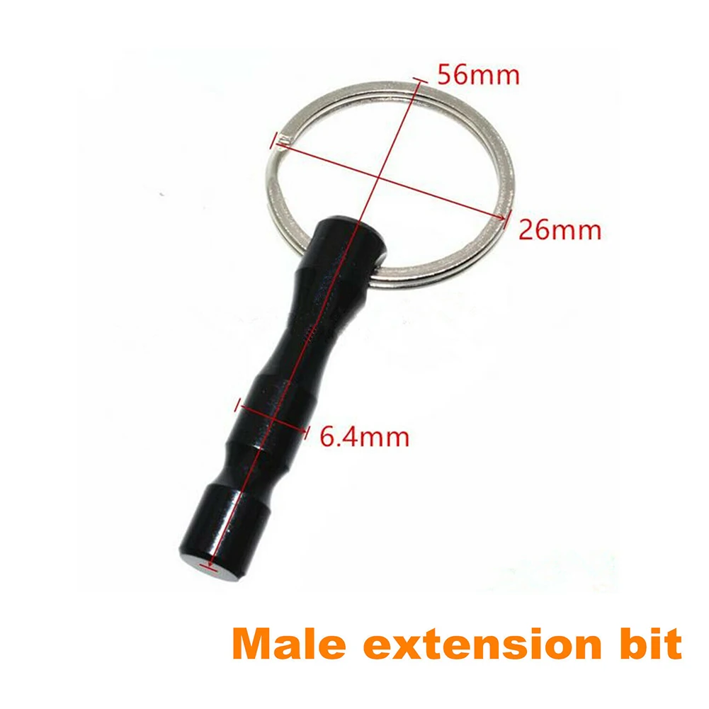 6pcs Hex Shank Screwdriver Bits Holder Aluminum Alloy Extension Bar Drill Screw Adapter Quick Release Keychain Easy Change
6pcs Hex Shank Screwdriver Bits Holder Aluminum Alloy Extension Bar Drill Screw Adapter Quick Release Keychain Easy Change