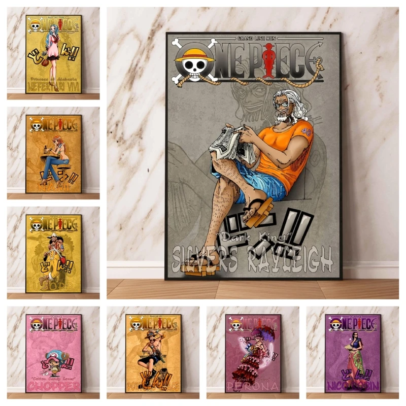 Japanese Classic Anime One Piece Nico Robin Decorative Wall Stickers Cartoon Character Picture Poster Home Modular Painting
Japanese Classic Anime One Piece Nico Robin Decorative Wall Stickers Cartoon Character Picture Poster Home Modular Painting