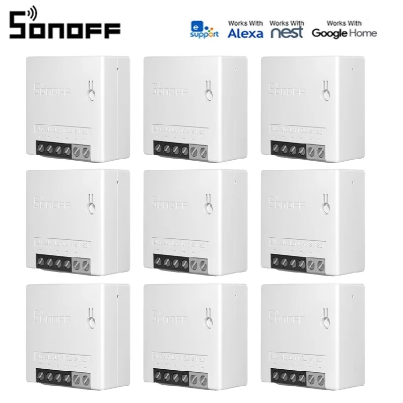 Sonoff Mini R2/Basic Two Way Smart Switch Wifi Timer DIY Switch Smart Home Remote Control Via Ewelink Works With Alexa Google
Sonoff Mini R2/Basic Two Way Smart Switch Wifi Timer DIY Switch Smart Home Remote Control Via Ewelink Works With Alexa Google