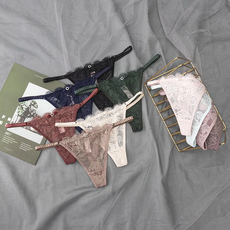 Women'S Sexy Lace Underwear Transparent Underwear Hollow Out Underwear G-String Pants Low Rise Seamless Underwear
Women'S Sexy Lace Underwear Transparent Underwear Hollow Out Underwear G-String Pants Low Rise Seamless Underwear