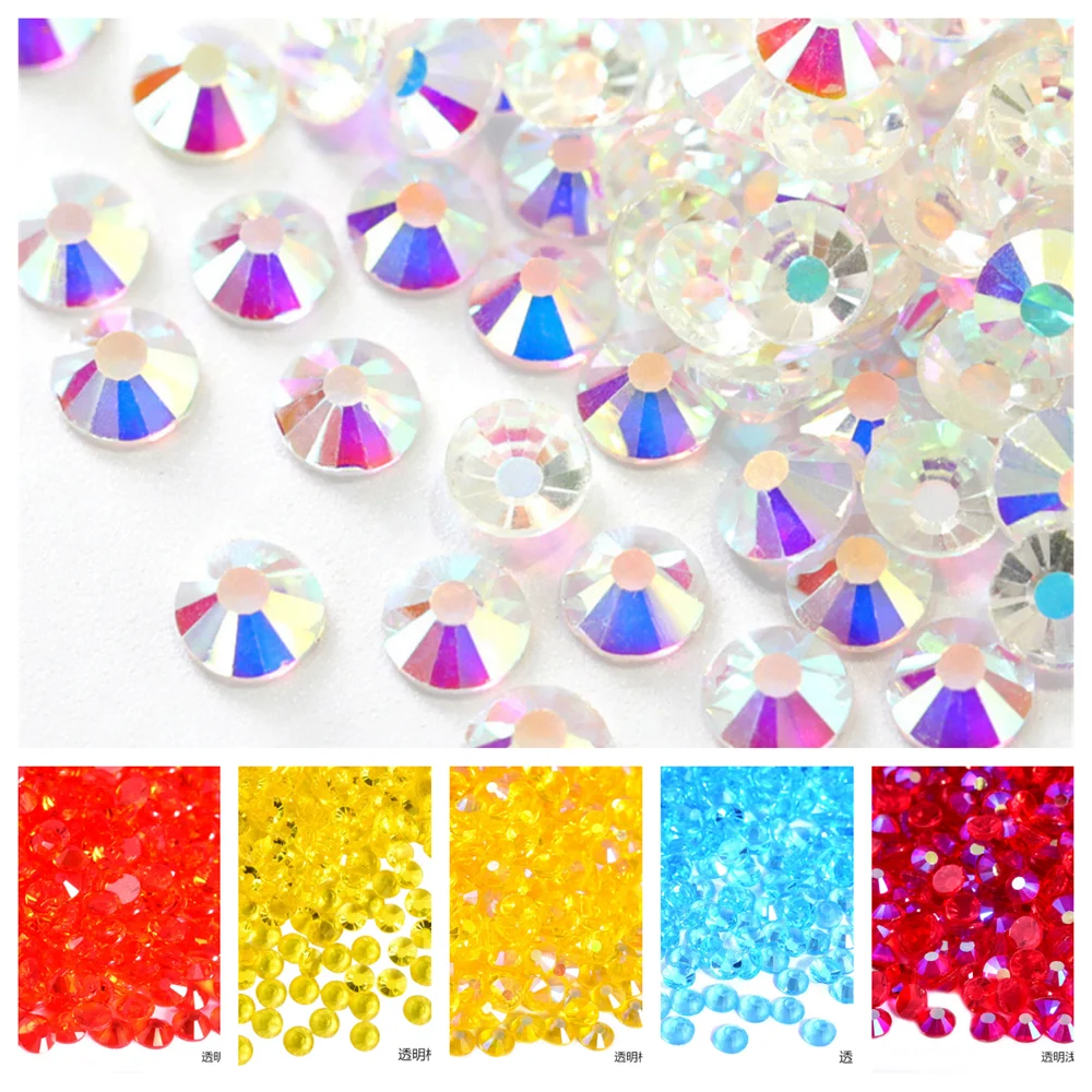 SS20 1440pcs transparent crystal glass flat bottom diamond phone case DIY accessory material bag nail accessories clothing cloth
SS20 1440pcs transparent crystal glass flat bottom diamond phone case DIY accessory material bag nail accessories clothing cloth
