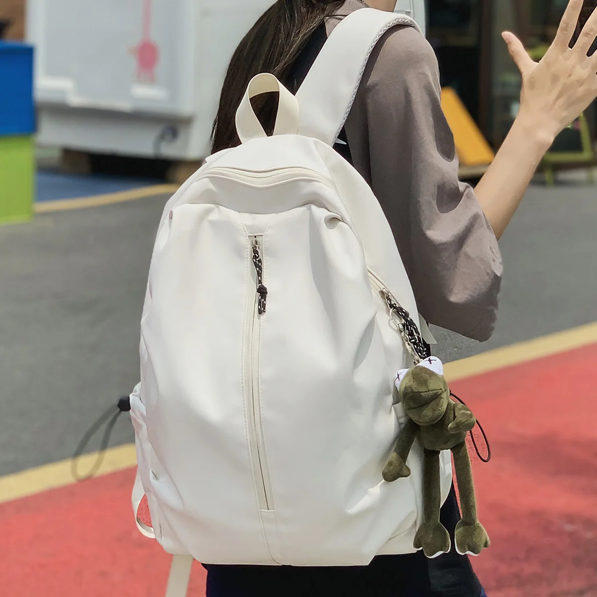 Cool Female Men Travel Waterproof Book Bag New Nylon Lady Laptop Male Women College Backpack Fashion Girl Boy School Bag Student
Cool Female Men Travel Waterproof Book Bag New Nylon Lady Laptop Male Women College Backpack Fashion Girl Boy School Bag Student