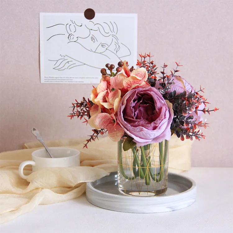 Simulation Flowers Ins Style Home Decoration Wedding Fake Flowers Bouquet Valentine's Day Embroidered Ball Roses
Simulation Flowers Ins Style Home Decoration Wedding Fake Flowers Bouquet Valentine's Day Embroidered Ball Roses