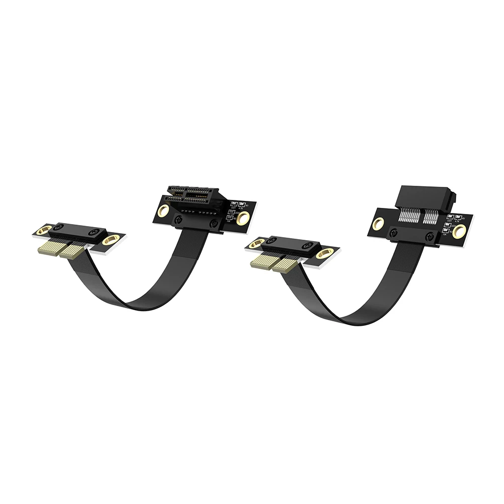 PCIE PCI Express 3.0 1X Male-to-Female Ribbon Extension Cable Sound Card Riser Wire for Network Card 15cm for BTC Miner Mining
PCIE PCI Express 3.0 1X Male-to-Female Ribbon Extension Cable Sound Card Riser Wire for Network Card 15cm for BTC Miner Mining