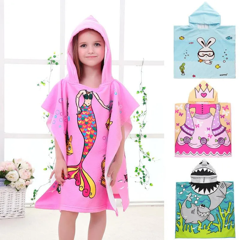Children's Cute Cartoon Bath Towel Hooded Cloak Beach Towel Animal Print Microfiber Baby Child Swimming Bath Towel 120x60cm
Children's Cute Cartoon Bath Towel Hooded Cloak Beach Towel Animal Print Microfiber Baby Child Swimming Bath Towel 120x60cm