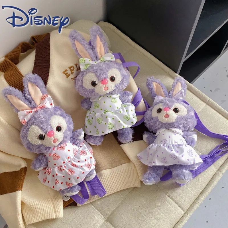 Disney Plush Backpack Animation Derivatives Stellalou Stella Cartoon Bunny Plushie Toy In Bow Skirt Kawaii Doll Bag For Children
Disney Plush Backpack Animation Derivatives Stellalou Stella Cartoon Bunny Plushie Toy In Bow Skirt Kawaii Doll Bag For Children