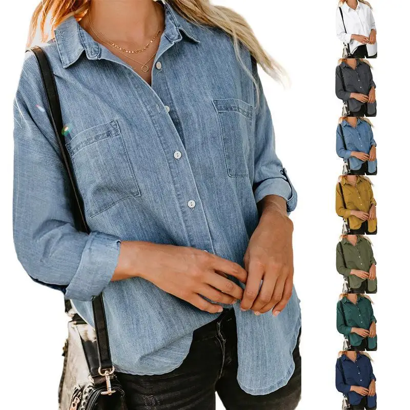 Women Tees Female 2022 Big Large Autumn Spring Pockets Cardigan Casual Tops Femme Full Sleeve Ladies Jacket Shirts
Women Tees Female 2022 Big Large Autumn Spring Pockets Cardigan Casual Tops Femme Full Sleeve Ladies Jacket Shirts