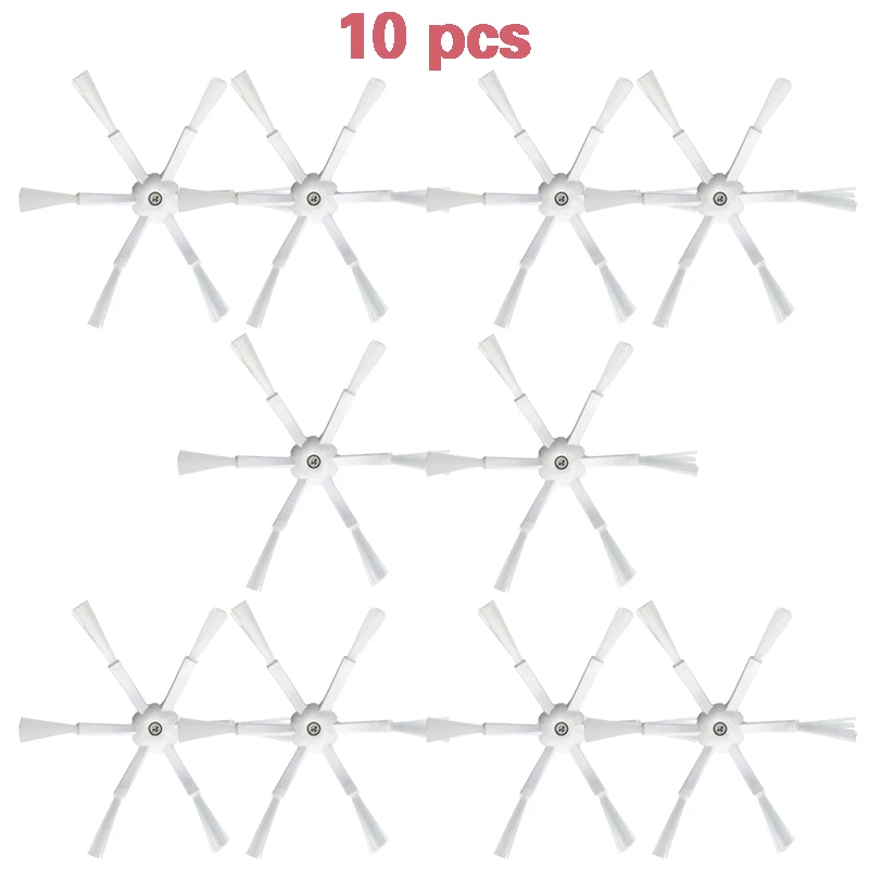 6/10 pcs 6 Arms Side Brush for Xiaomi Roborock S50 S51 S55 Robot Vacuum Cleaner Parts Replacement New Style Accessory
6/10 pcs 6 Arms Side Brush for Xiaomi Roborock S50 S51 S55 Robot Vacuum Cleaner Parts Replacement New Style Accessory