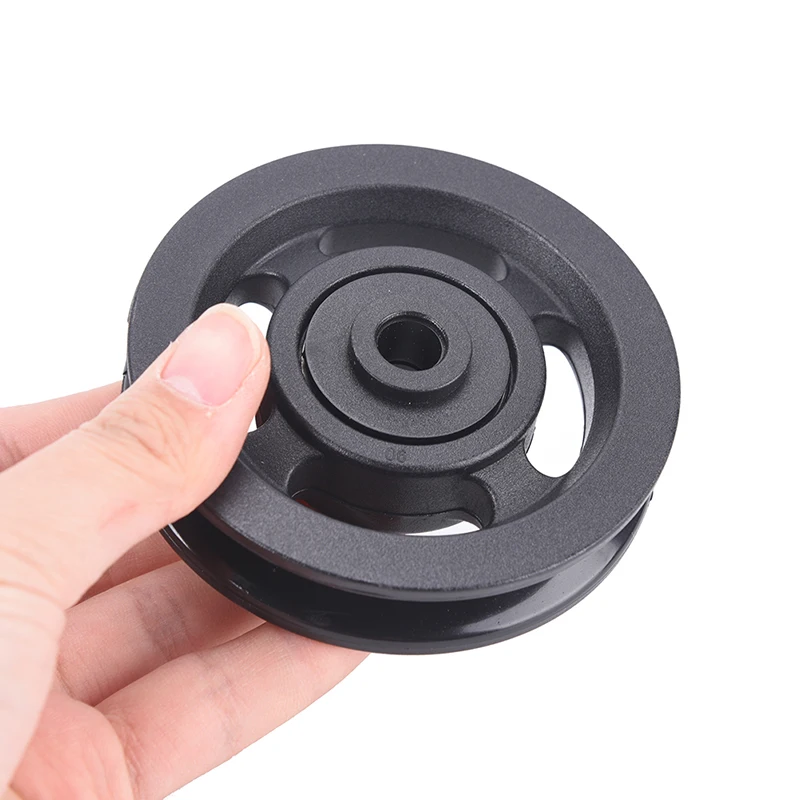 Gym Bearing Pulley 90mm Wearproof Nylon Bearing Pulley Wheel Cable Universal Fitness Gum Bearing Pulley Fitness Accessoires
Gym Bearing Pulley 90mm Wearproof Nylon Bearing Pulley Wheel Cable Universal Fitness Gum Bearing Pulley Fitness Accessoires