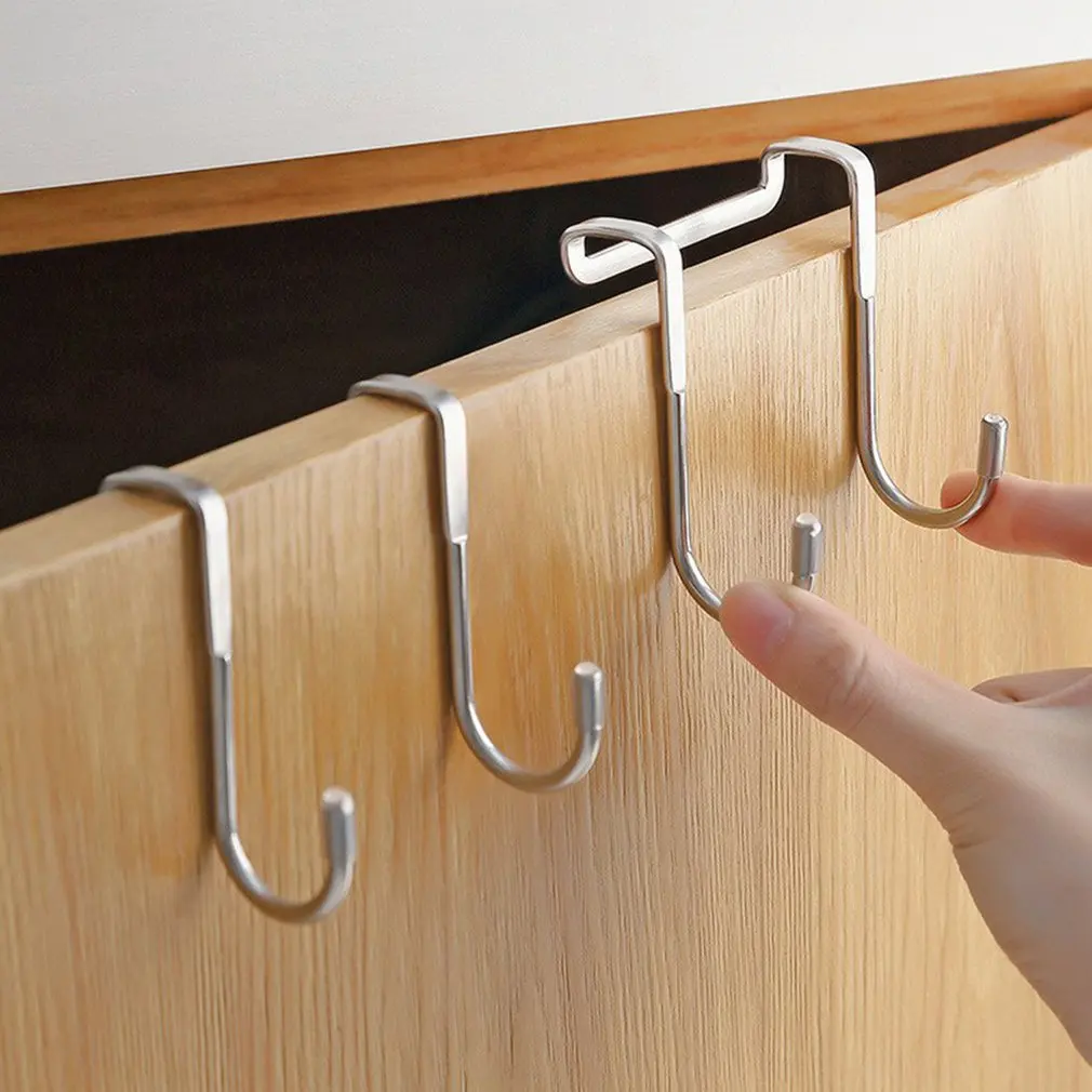 Back Wall Mounted Hooks S-Type Door Hanger Hooks Stainless Steel Free Stamping Closet Door Without Track CloTHISs Hooks Door
Back Wall Mounted Hooks S-Type Door Hanger Hooks Stainless Steel Free Stamping Closet Door Without Track CloTHISs Hooks Door