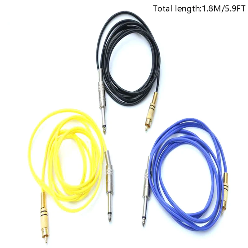 Шнур с зажимом для тату, легкий тонкий мягкий силиконовый кабель для тату-машинки, источник питания, RCA разъем, моно штекер
Шнур с зажимом для тату, легкий тонкий мягкий силиконовый кабель для тату-машинки, источник питания, RCA разъем, моно штекер