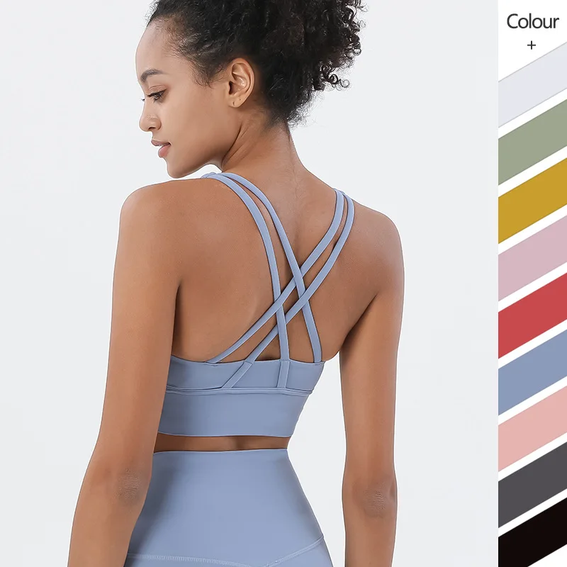 Nylon Top Women Bra Sexy Top Woman Breathable Underwear Women Fitness Yoga Sports Bra For Women Gym 22 Colors
Nylon Top Women Bra Sexy Top Woman Breathable Underwear Women Fitness Yoga Sports Bra For Women Gym 22 Colors