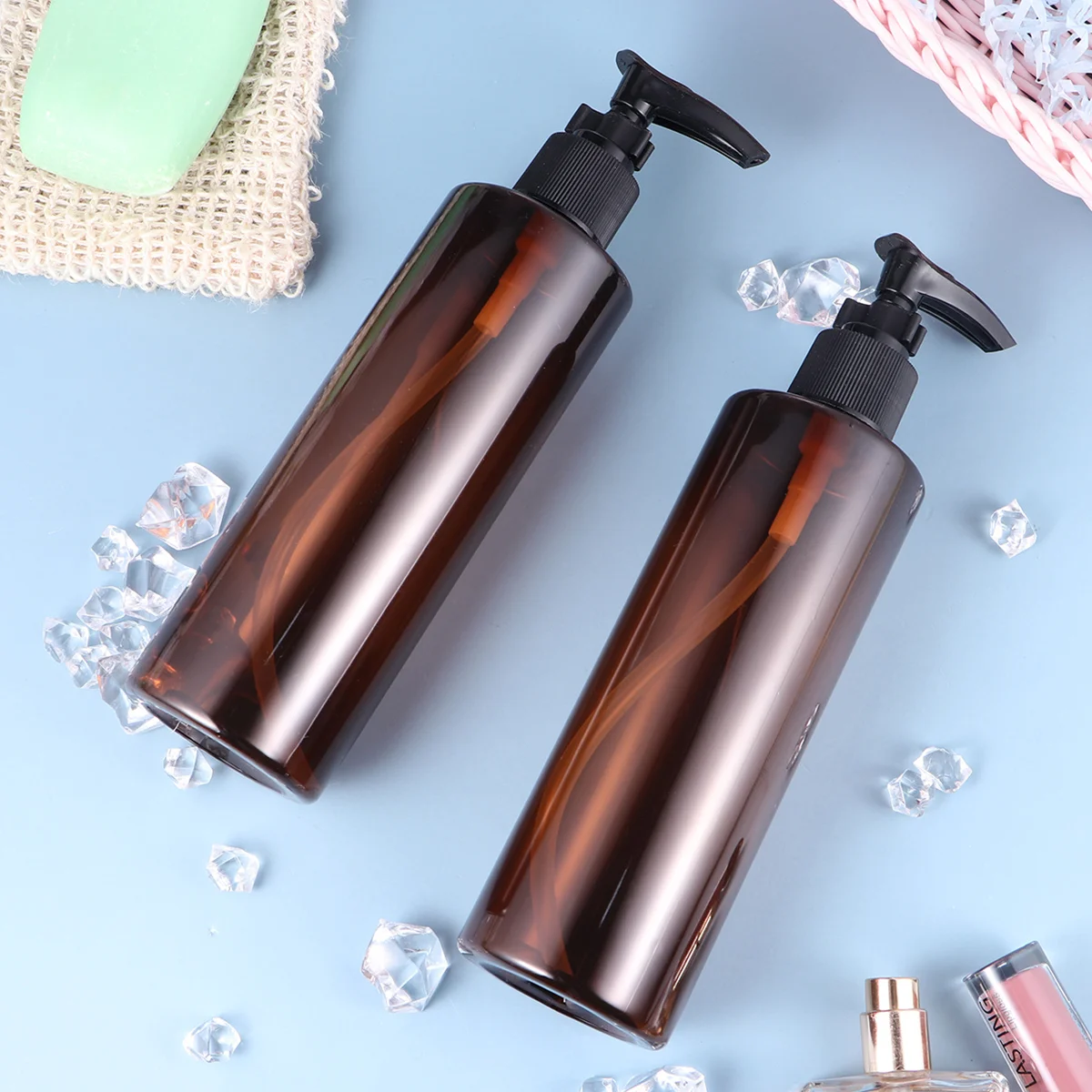 Bottle Pump Dispenser Lotion Bottles Refillable Empty Soap Shampoo Hand Press Container Containers Pet Liquid Washing Body
Bottle Pump Dispenser Lotion Bottles Refillable Empty Soap Shampoo Hand Press Container Containers Pet Liquid Washing Body