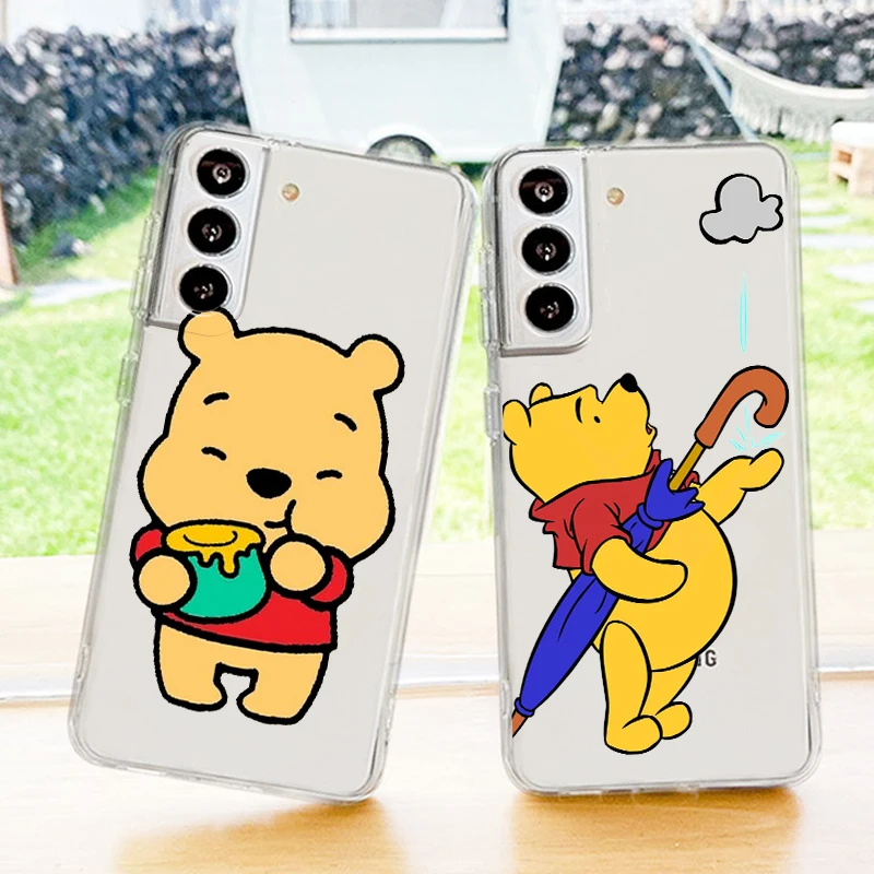 Winnie the Pooh Disney Phone Case For Samsung Galaxy S22 S21 S20 FE Ultra Pro Lite S10 S10E S9 S8 Plus 5G Transparent Cover
Winnie the Pooh Disney Phone Case For Samsung Galaxy S22 S21 S20 FE Ultra Pro Lite S10 S10E S9 S8 Plus 5G Transparent Cover