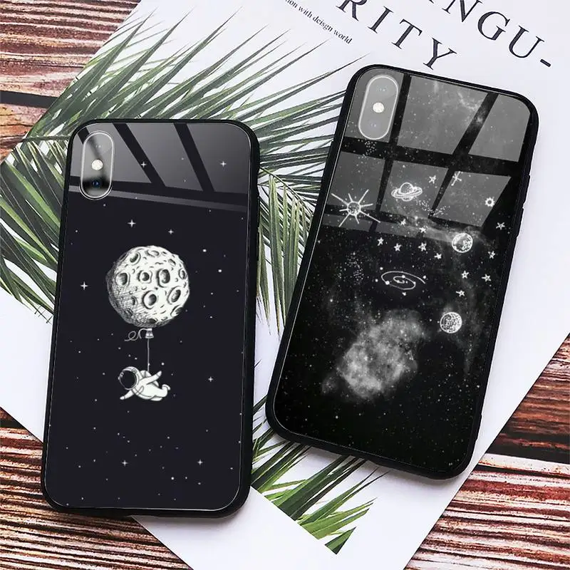 with white moon stars space astronaut Phone Case Tempered glass For iphone 6 7 8 plus X XS XR 11 12 13 PRO MAX mini
with white moon stars space astronaut Phone Case Tempered glass For iphone 6 7 8 plus X XS XR 11 12 13 PRO MAX mini
