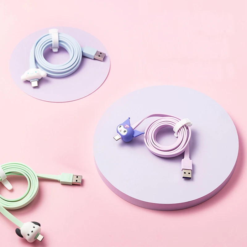 2023 New Sanrio Kuromi My Melody Cartoon Fast Charging Data Cable Type-C Data Cable 3A Fast Charging 15W Cute Charging Cable
2023 New Sanrio Kuromi My Melody Cartoon Fast Charging Data Cable Type-C Data Cable 3A Fast Charging 15W Cute Charging Cable