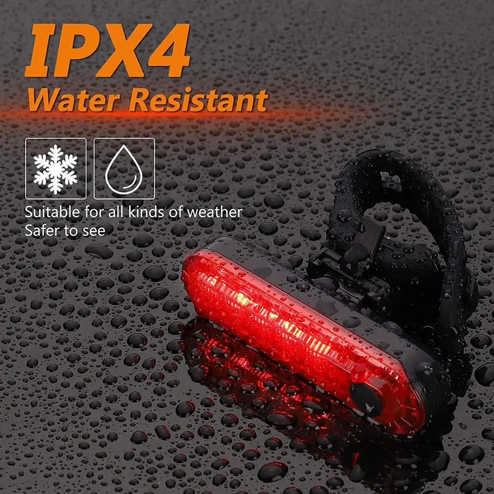 2Pcs Red USB Rechargeable Bike Bicycle Cycling 4 Modes LED Front Rear Tail Light Lamp Outdoor Sports Bike Light Fietsverlichting 
2Pcs Red USB Rechargeable Bike Bicycle Cycling 4 Modes LED Front Rear Tail Light Lamp Outdoor Sports Bike Light Fietsverlichting