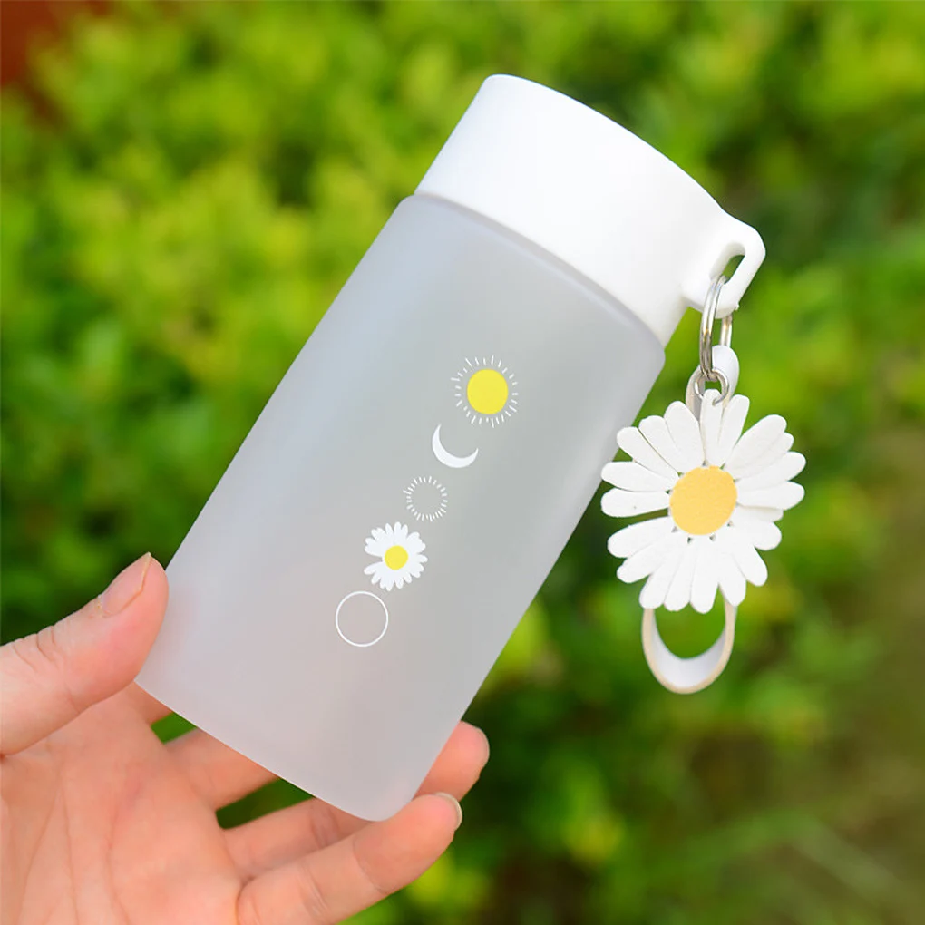 500ml Daisy Water Bottle Plastic Frosted Water Cup Travel Tea Cup Fashion Drop-proof Portable Water Bottle
500ml Daisy Water Bottle Plastic Frosted Water Cup Travel Tea Cup Fashion Drop-proof Portable Water Bottle