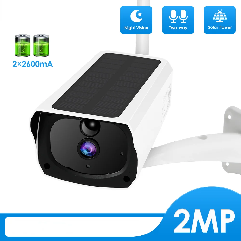 Outdoor IP Camera 1080P HD Home Security Protection WiFi Battery Solar Panel Power CCTV Surveillance Bullet Two Way Audio Best
Outdoor IP Camera 1080P HD Home Security Protection WiFi Battery Solar Panel Power CCTV Surveillance Bullet Two Way Audio Best