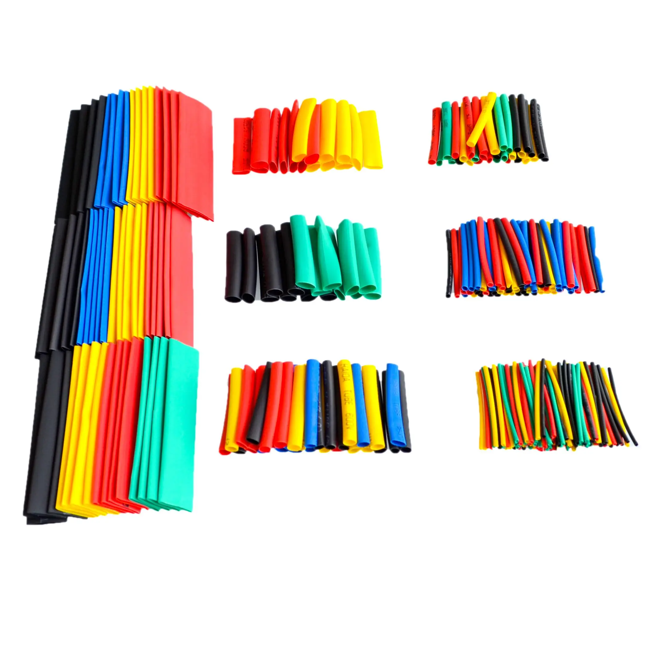 328Pcs Car Electrical Cable Tube Kits Heat Shrink Tube Tubing Wrap Sleeve Assorted 8 Sizes Mixed Color
328Pcs Car Electrical Cable Tube Kits Heat Shrink Tube Tubing Wrap Sleeve Assorted 8 Sizes Mixed Color