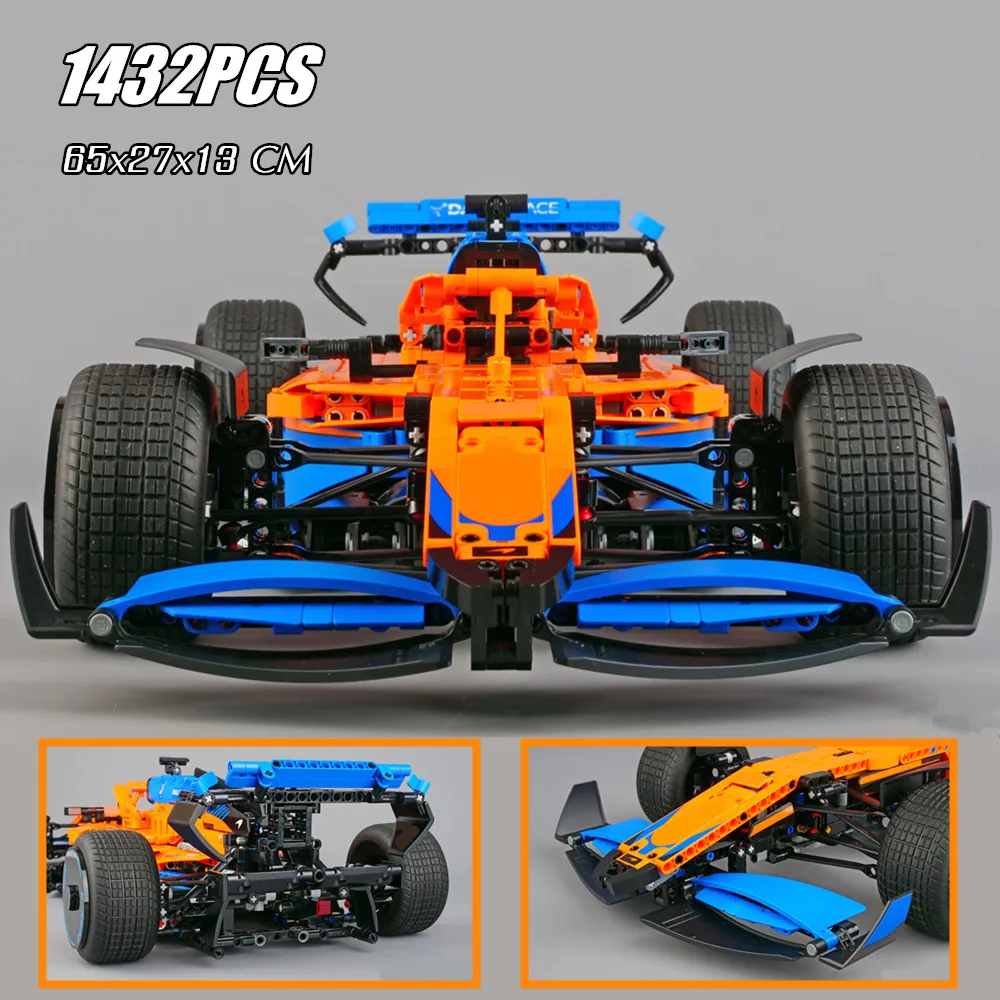 Compatible 42141 McLarens Formula 1 Race Car F1 Model Buiding Kit Block Bricks Toys for Kids Birthday Gift Boys Set
Compatible 42141 McLarens Formula 1 Race Car F1 Model Buiding Kit Block Bricks Toys for Kids Birthday Gift Boys Set