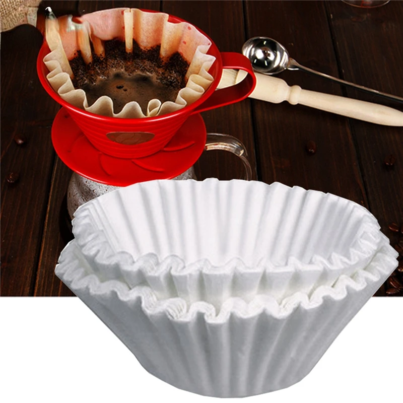 50pcs/Set White Coffee Filters Single Serving Paper for Coffee Machine 24CM White Filter Paper Cake Cup Coffee Paper Bowl
50pcs/Set White Coffee Filters Single Serving Paper for Coffee Machine 24CM White Filter Paper Cake Cup Coffee Paper Bowl