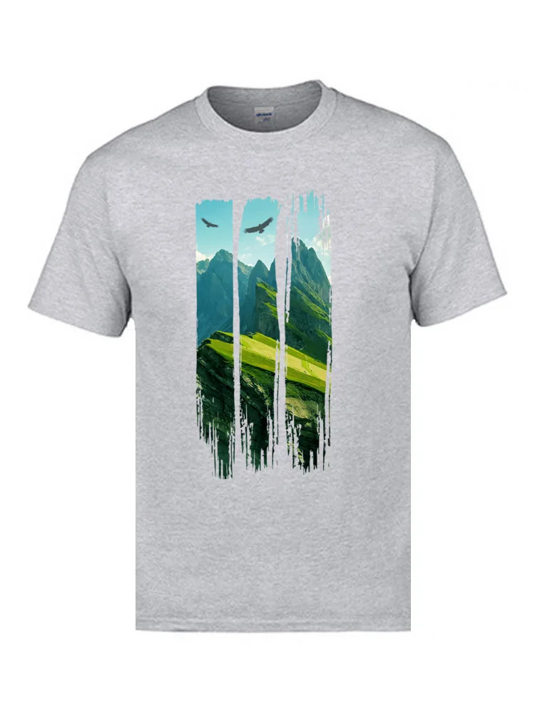 Cheapest Great T Shirts High Quality Pure Cotton Tee Shirts Natura Mountain Peak Massif Landscape T-Shirt Father Tshirts 3XL
Cheapest Great T Shirts High Quality Pure Cotton Tee Shirts Natura Mountain Peak Massif Landscape T-Shirt Father Tshirts 3XL