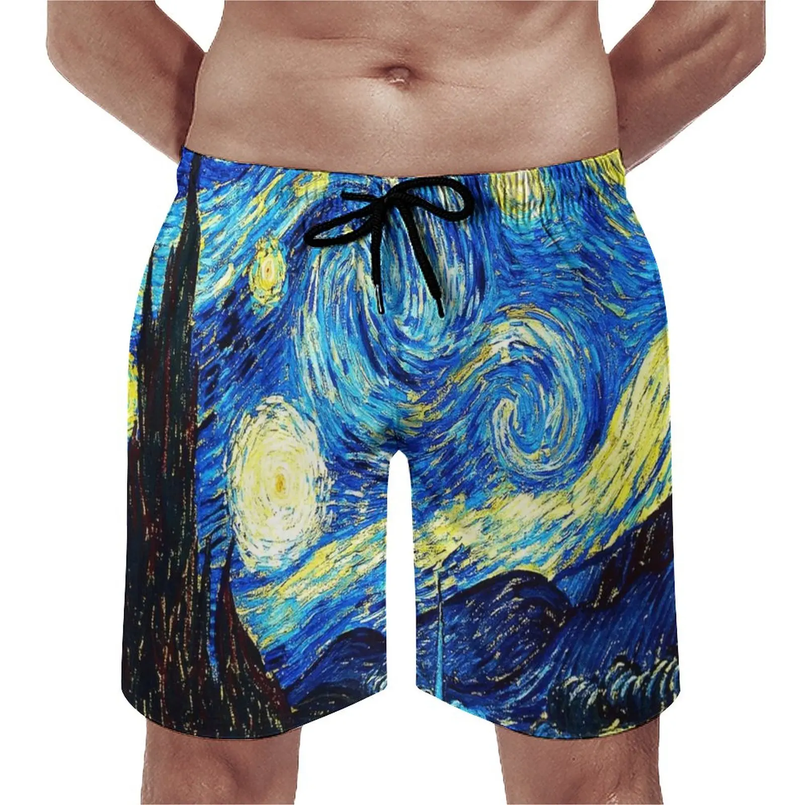 Starry Night Board Shorts Vincent Van Gogh Comfortable Board Short Pants Man Printed Plus Size Swim Trunks Birthday Gift
Starry Night Board Shorts Vincent Van Gogh Comfortable Board Short Pants Man Printed Plus Size Swim Trunks Birthday Gift
