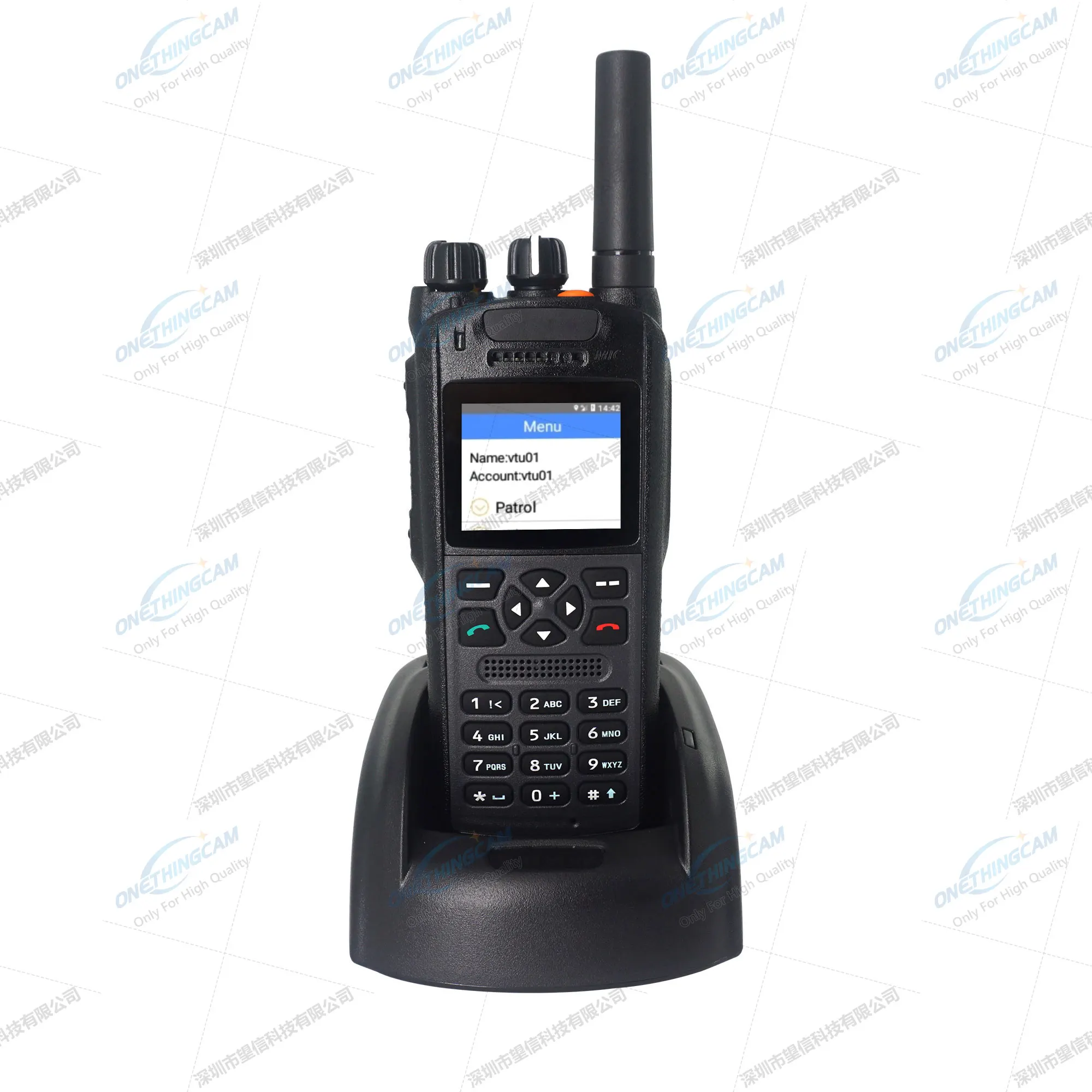 Android 7.1 system POC mobile radio 1.77 inch screen professional handheld radio support REALPTT, WALKIEFLEET
Android 7.1 system POC mobile radio 1.77 inch screen professional handheld radio support REALPTT, WALKIEFLEET