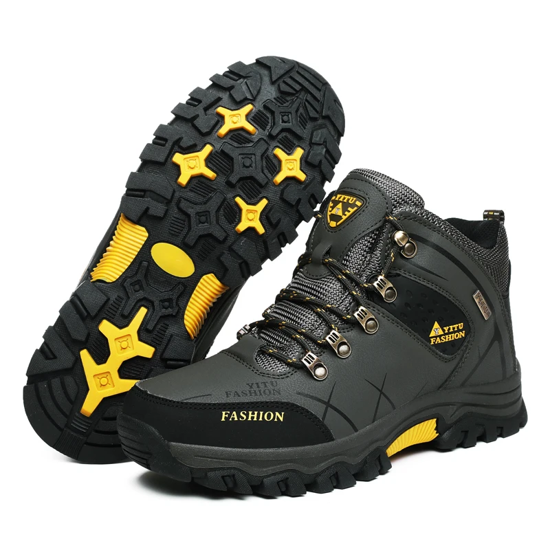Men Boots Fashion Casual Shoes Plush Man Sneakers High Quality Waterproof Leather Outdoor Male Hiking Boots Platform Plus Size
Men Boots Fashion Casual Shoes Plush Man Sneakers High Quality Waterproof Leather Outdoor Male Hiking Boots Platform Plus Size