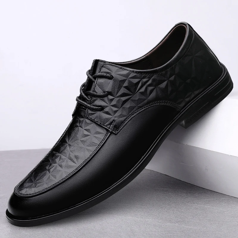High Quality Male Casual Genuine Leather Oxford Shoes British Style Office Comfortable Prom Evening Long Dresses Adulto Shoes
High Quality Male Casual Genuine Leather Oxford Shoes British Style Office Comfortable Prom Evening Long Dresses Adulto Shoes