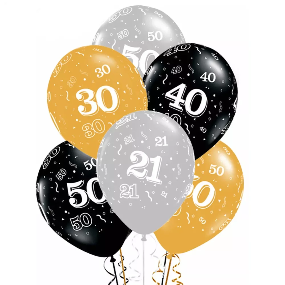 12 inch Latex Balloons 21 30 40 50 Years Old Adults Birthday Party Favors Happy Birthday Party Anniversary Decorations
12 inch Latex Balloons 21 30 40 50 Years Old Adults Birthday Party Favors Happy Birthday Party Anniversary Decorations