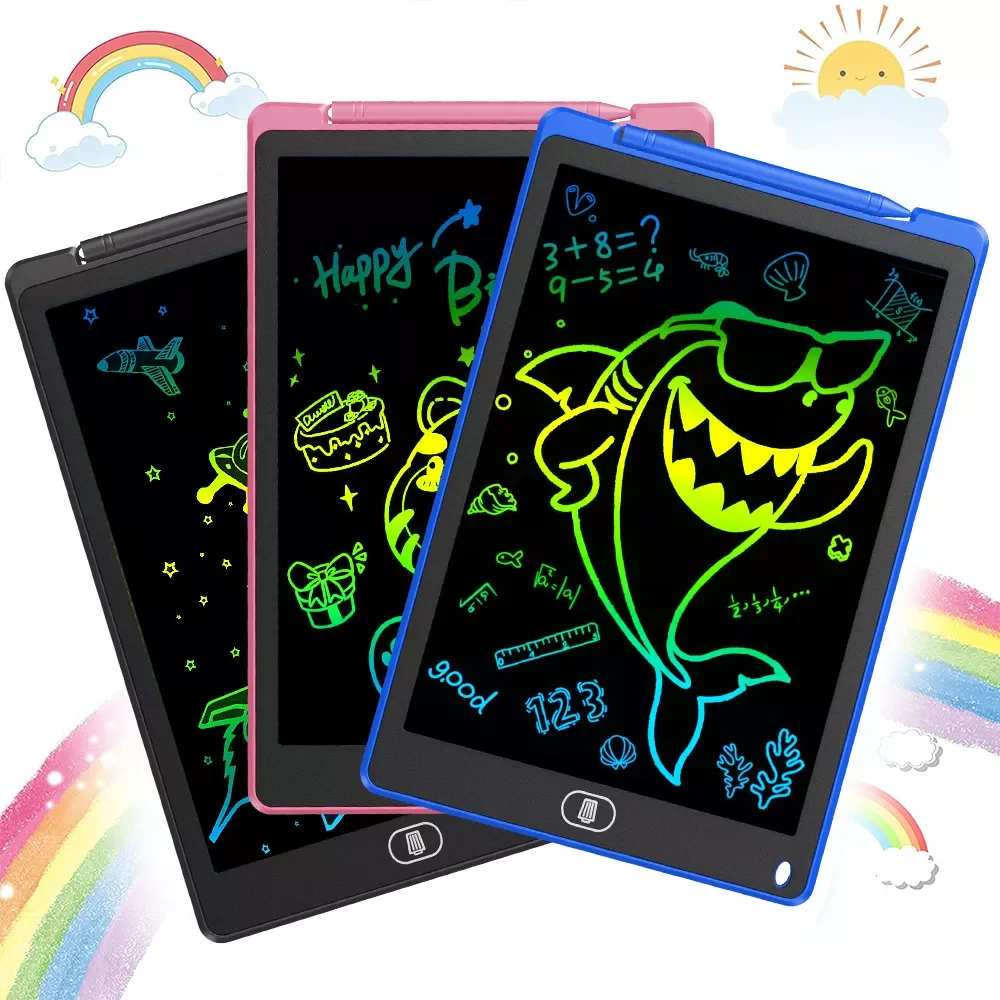 12 inch Graphic tablet Lcd Drawing Tablet To Draw Digital Drawing Board Smart Writing Tablet Electronic Blackboard For Children
12 inch Graphic tablet Lcd Drawing Tablet To Draw Digital Drawing Board Smart Writing Tablet Electronic Blackboard For Children