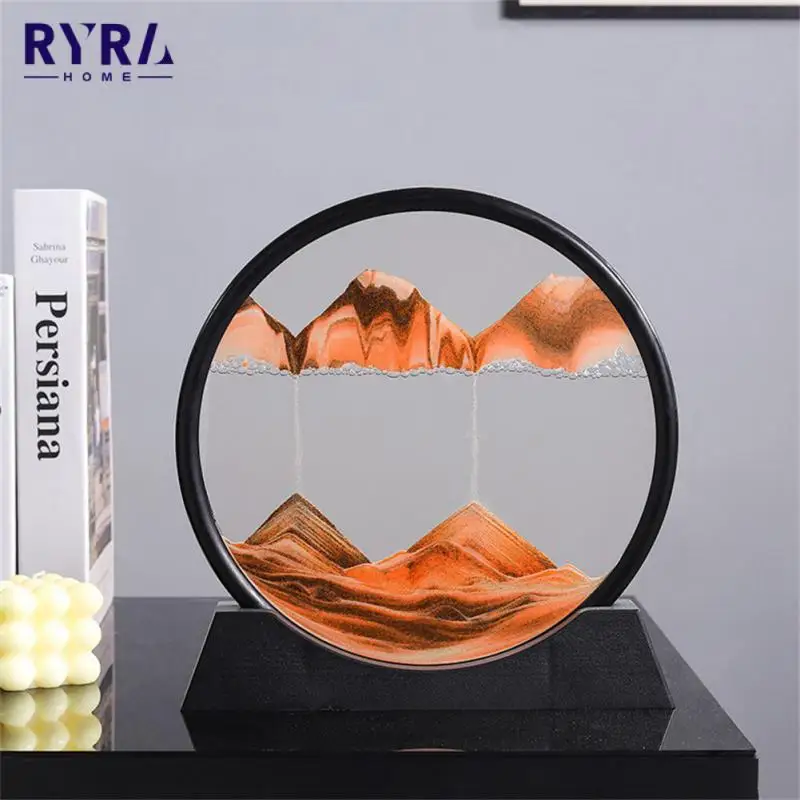 Glass 3D Moving Sand Art Picture Hourglass Art Painting Deep Sea Sandscape Flowing Sand Frame Rectangle Round Glass Home Decor
Glass 3D Moving Sand Art Picture Hourglass Art Painting Deep Sea Sandscape Flowing Sand Frame Rectangle Round Glass Home Decor