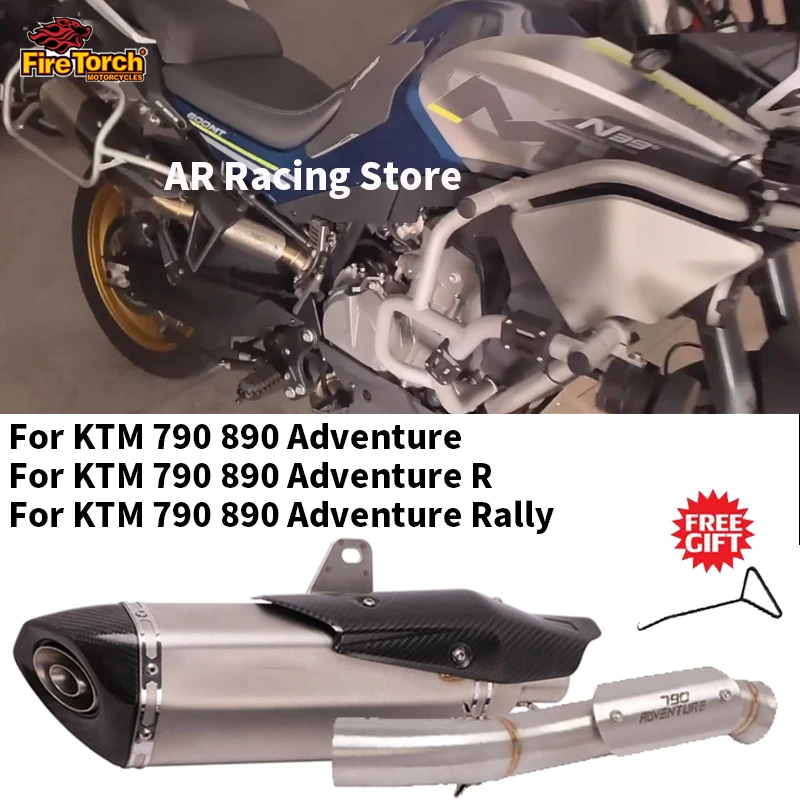 Выхлопной глушитель для мотоцикла KTM790 KTM890 ADV DUKE 790 890 Adventure R 2019-2022 NK 800 MT
Выхлопной глушитель для мотоцикла KTM790 KTM890 ADV DUKE 790 890 Adventure R 2019-2022 NK 800 MT