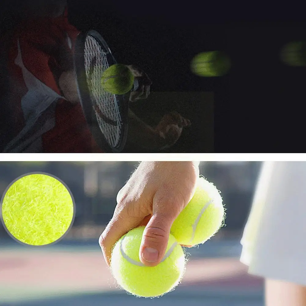 3pcs Professional Rubber Tennis Ball High Resilience Durable Tennis Practice Ball For School Club Training Exercises Outdoo M4l0
3pcs Professional Rubber Tennis Ball High Resilience Durable Tennis Practice Ball For School Club Training Exercises Outdoo M4l0
