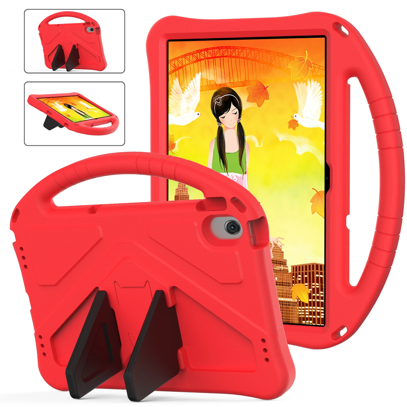 Kids Safe EVA Tablet Stand Case For Lenovo M10 plus 3rd Gen TB-125F TB-128F 125F 128F 10.6 inch 2022 Shockproof Portable Cover
Kids Safe EVA Tablet Stand Case For Lenovo M10 plus 3rd Gen TB-125F TB-128F 125F 128F 10.6 inch 2022 Shockproof Portable Cover