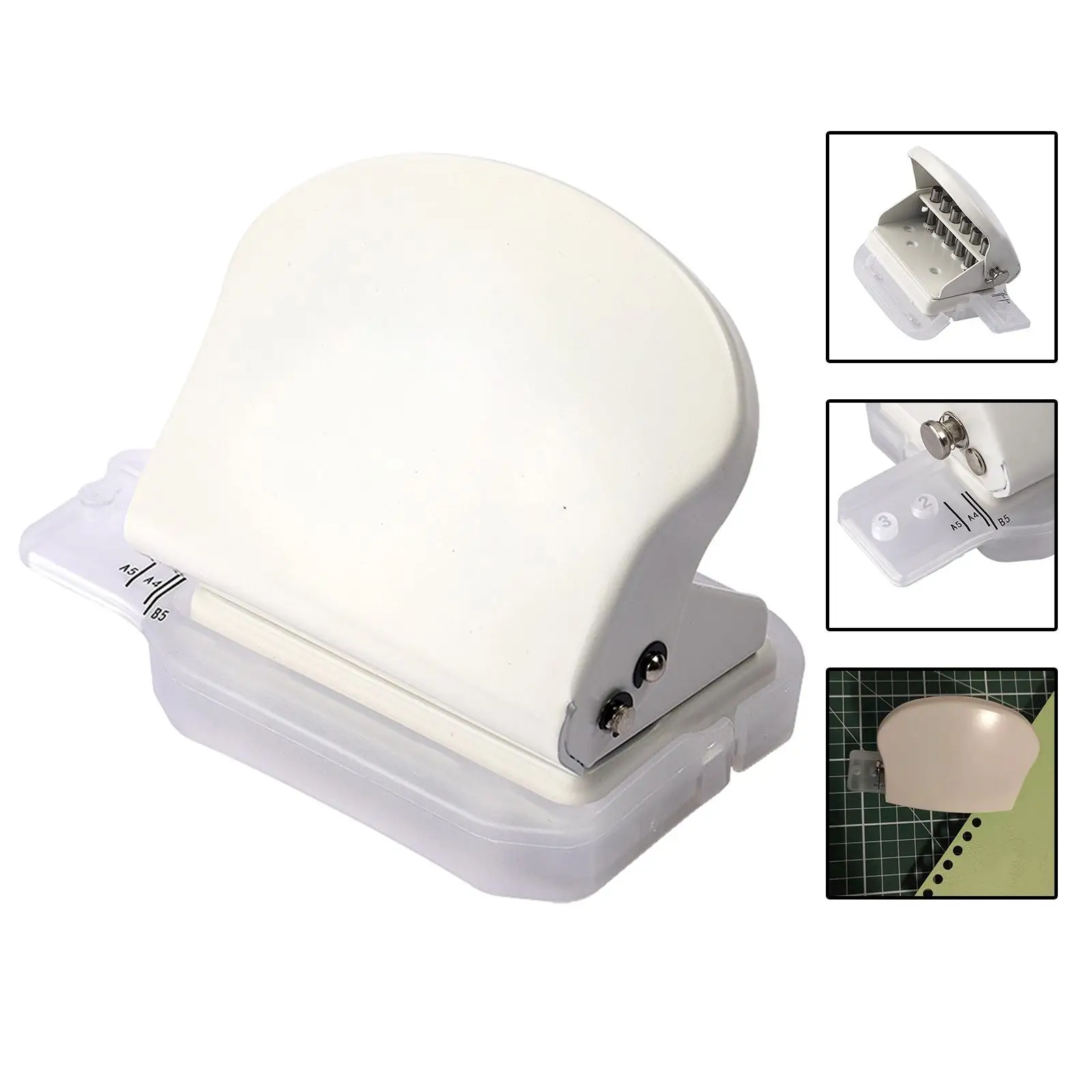 Portable 6 Hole Puncher Paper Hole Punch Machine Reports Craft Stationery Office Supplies Papers Cutter Notebook Scrapbooking
Portable 6 Hole Puncher Paper Hole Punch Machine Reports Craft Stationery Office Supplies Papers Cutter Notebook Scrapbooking