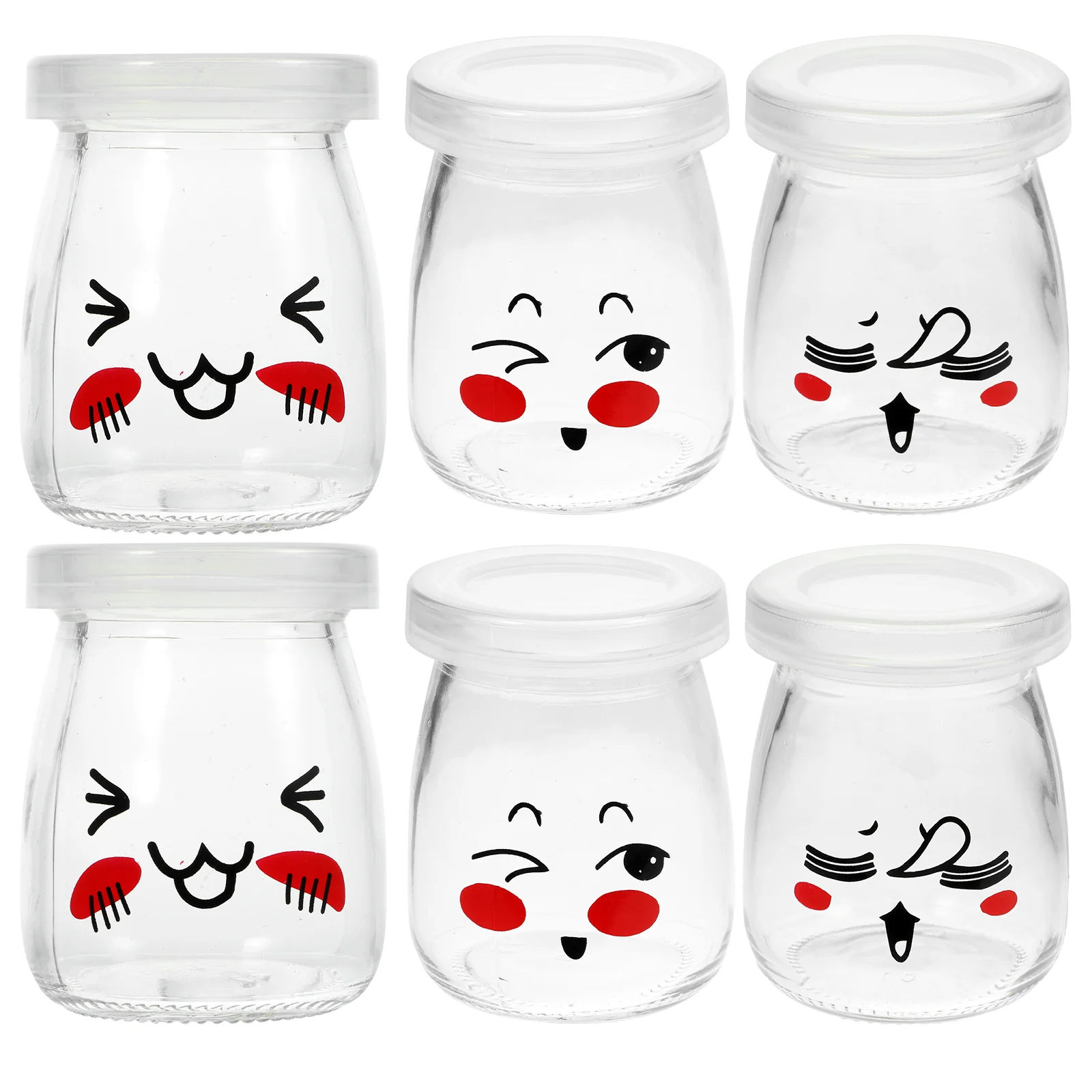 6 Pcs Lid Food Storage Jam Large-caliber Mini Mason Jars Babyboy Juice Glass 100ML Glass Honey Pot
6 Pcs Lid Food Storage Jam Large-caliber Mini Mason Jars Babyboy Juice Glass 100ML Glass Honey Pot