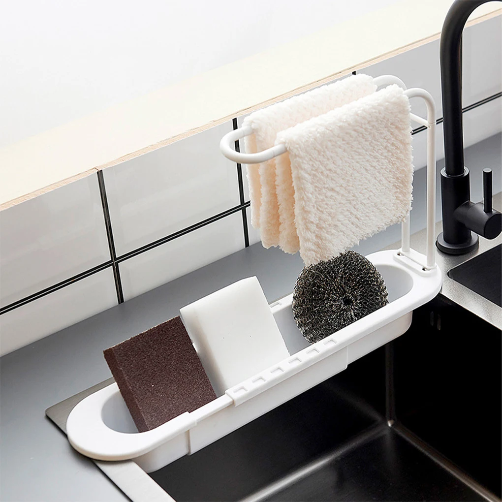 Towel Drain Rack Sponge Storage Holder Plastic Brush Drain Organizer Adjustable Kitchen Sink Towel Shelf Organizer
Towel Drain Rack Sponge Storage Holder Plastic Brush Drain Organizer Adjustable Kitchen Sink Towel Shelf Organizer