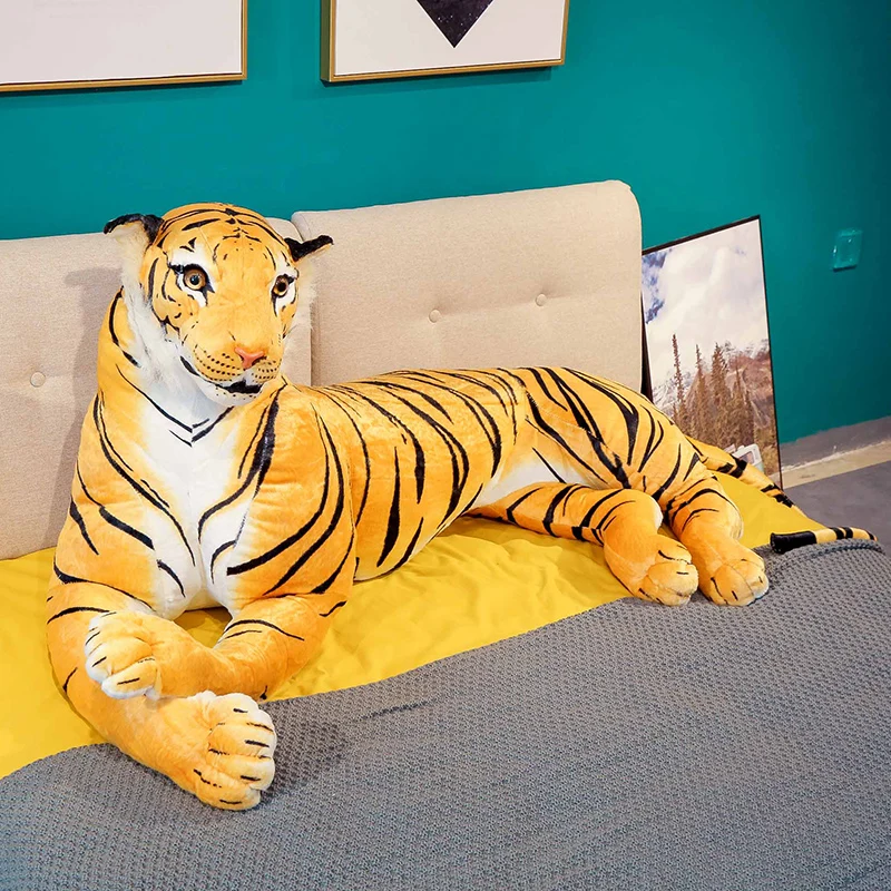 1pc 30-120cm Giant Plush Tiger Stuffed Animal Lifelike Tiger Plush Toys Soft Doll Gifts for Children Baby Boys Room Decoration
1pc 30-120cm Giant Plush Tiger Stuffed Animal Lifelike Tiger Plush Toys Soft Doll Gifts for Children Baby Boys Room Decoration