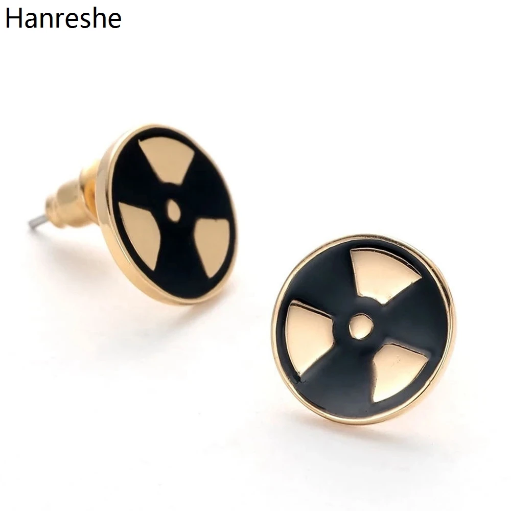 Hanreshe Classic Nuclear Radiation Stud Earring Simple Small Medical Chemical Science Jewelry Earrings for Women Girls
Hanreshe Classic Nuclear Radiation Stud Earring Simple Small Medical Chemical Science Jewelry Earrings for Women Girls