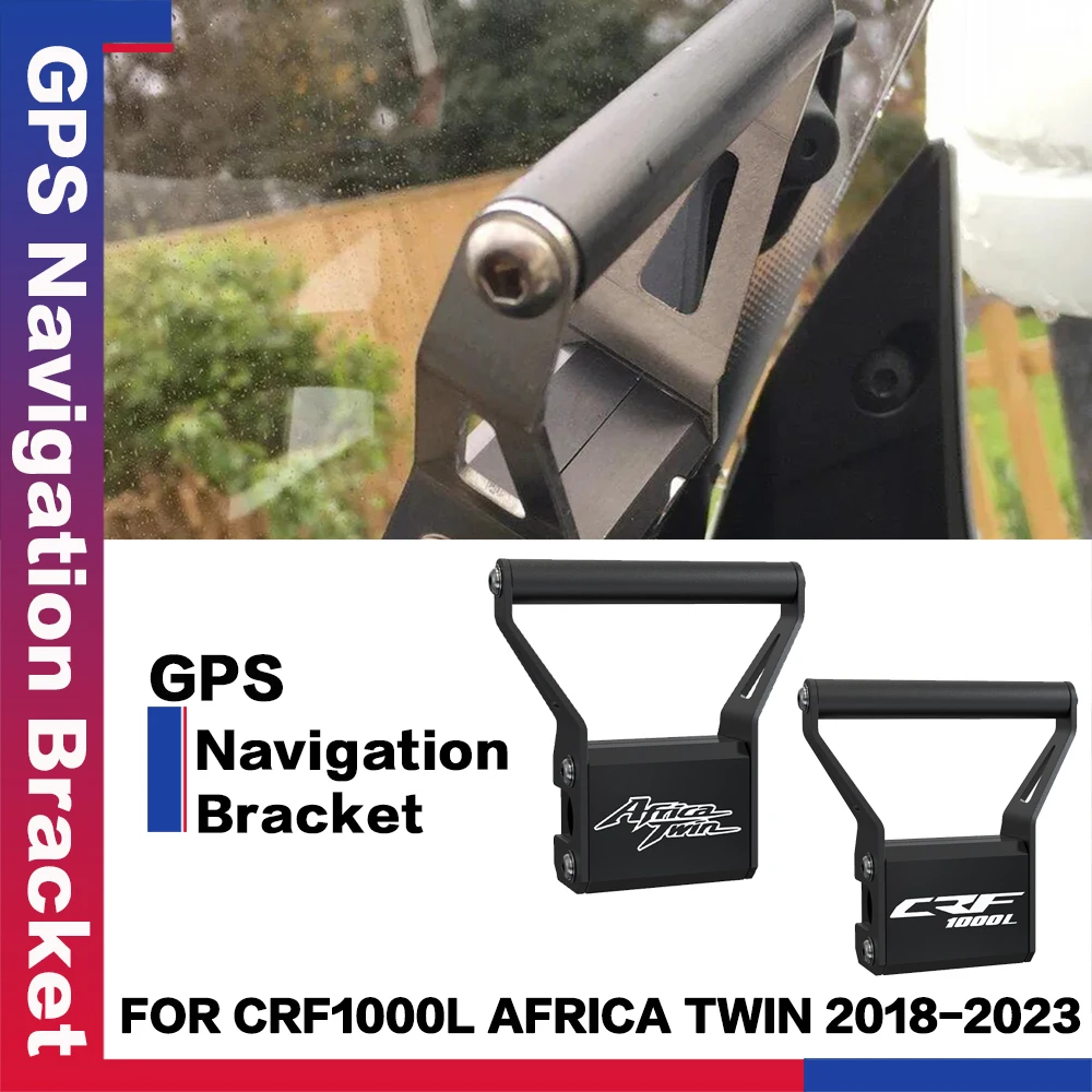 New Motorcycle Accessories Navigation Bracket Above The Instruments GPS Mount For Honda CRF1000L CRF 1000L Africa Twin 2018-2023
New Motorcycle Accessories Navigation Bracket Above The Instruments GPS Mount For Honda CRF1000L CRF 1000L Africa Twin 2018-2023
