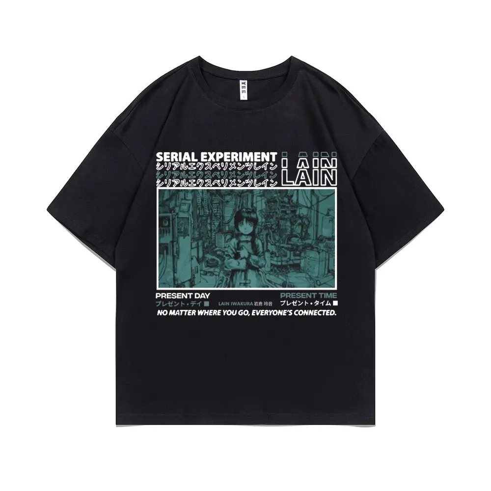 2022 New Anime Serial Experiments Lain Tshirt Men Women Iwakura Manga Girl Sci Fi Graphic T-shirt Mens Casual Oversized T Shirt
2022 New Anime Serial Experiments Lain Tshirt Men Women Iwakura Manga Girl Sci Fi Graphic T-shirt Mens Casual Oversized T Shirt